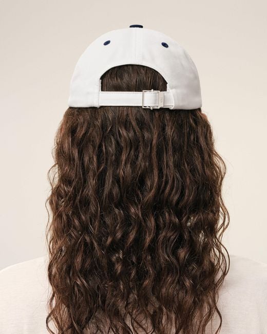AMI Blue And Bicolor Cotton Cap