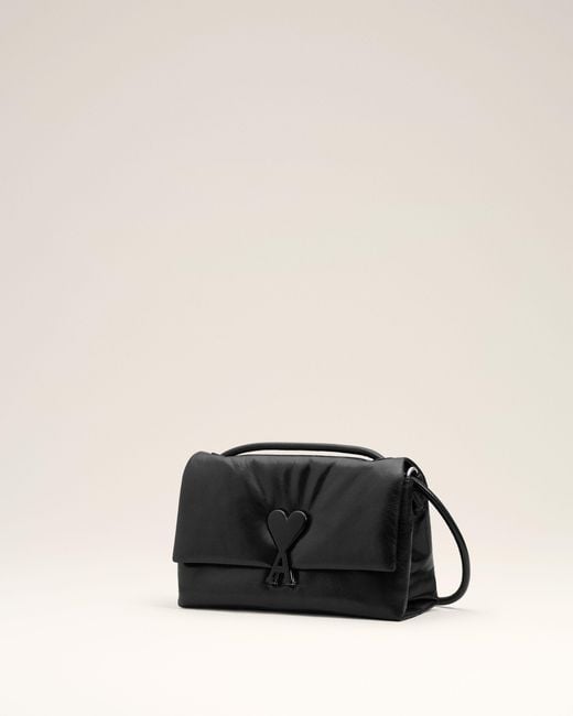AMI Natural Cowhide Leather Voulez-Vous Bag