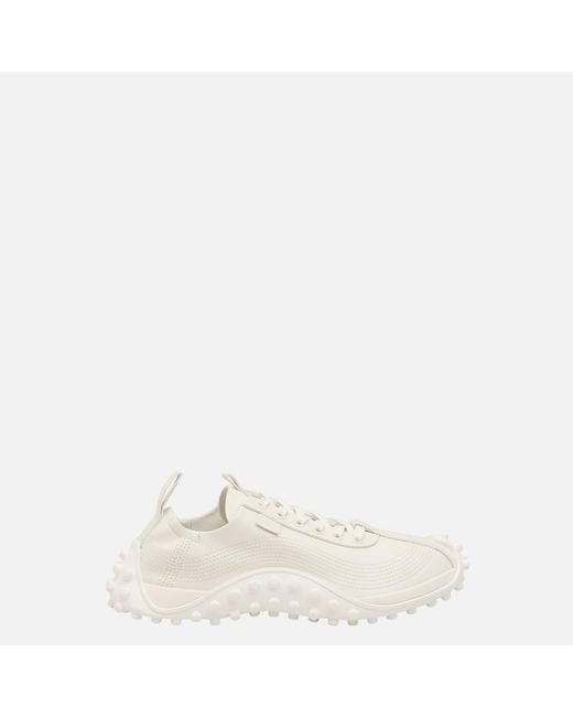 AMI Natural Cow Leather Mirage Sneakers