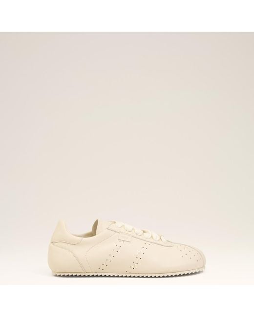 AMI Natural Cow Leather Soft Sneakers