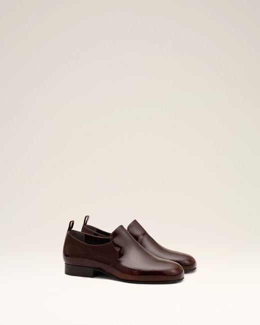 AMI Natural Flat Cow Leather Shoes