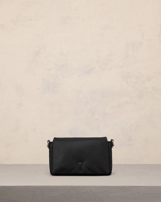 Ami Paris Ami De Coeur Lunch Box Bag in Natural | Lyst