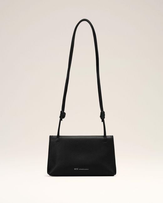 AMI Natural Etienne Taurillon Leather Envelope Phone Holder