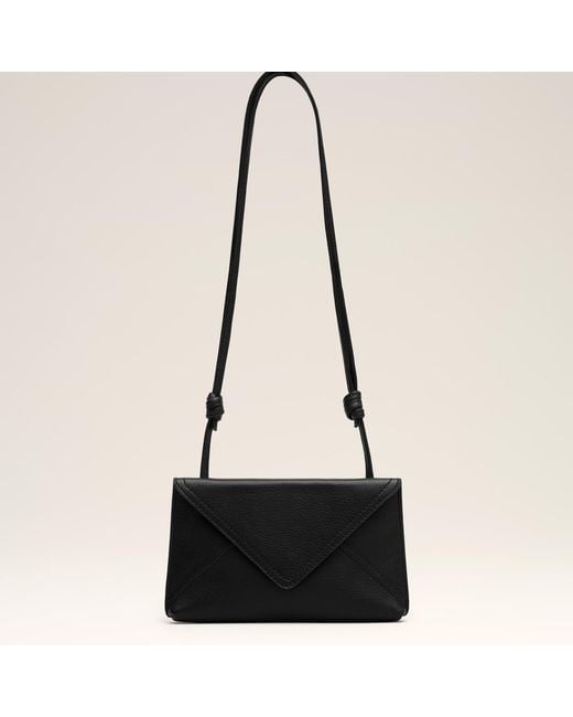 AMI Natural Etienne Taurillon Leather Envelope Phone Holder