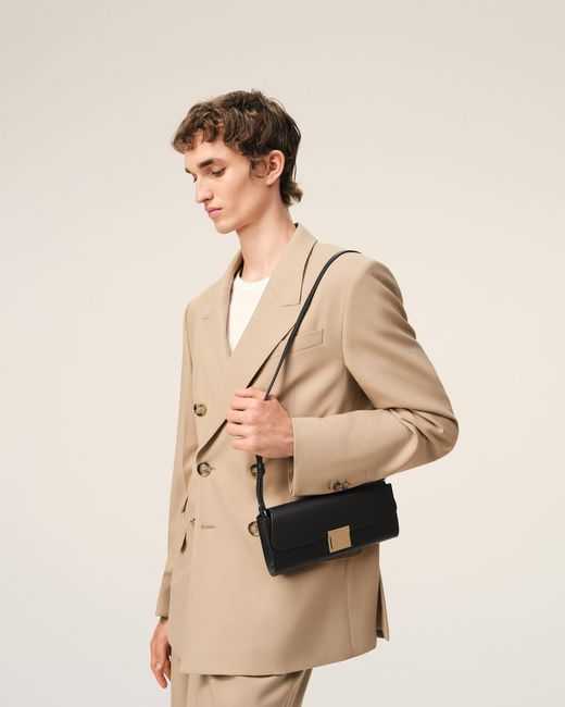 AMI Natural Cow Leather Mimi Pouch