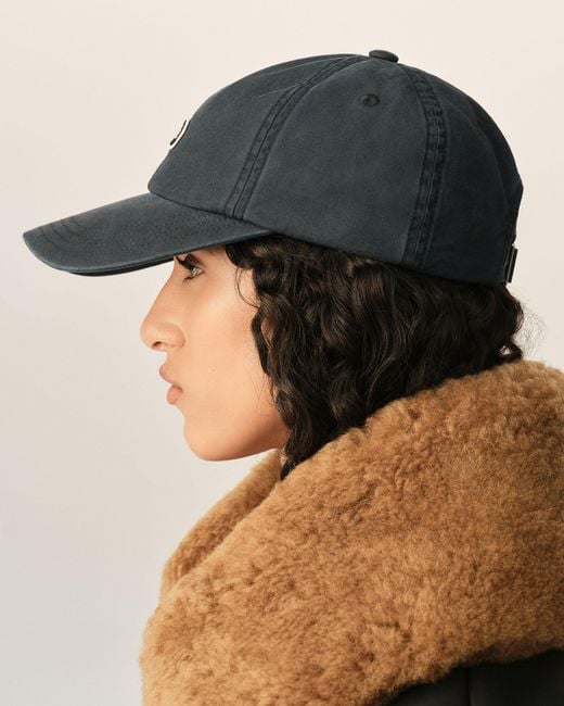 AMI Blue Cotton Cap With Ami Patch