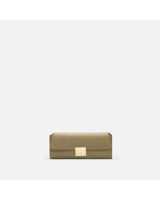 AMI Natural Smooth Leather Mimi Pouch