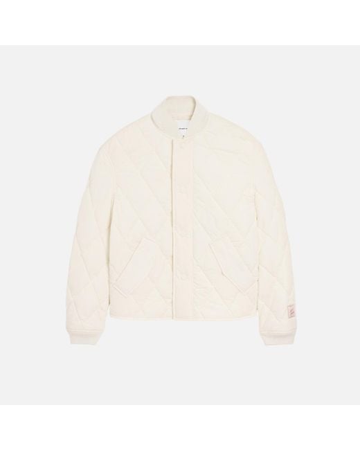 AMI Natural Nylon Padded Jacket