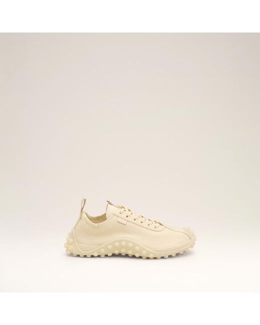 AMI Natural Cow Leather Mirage Sneakers