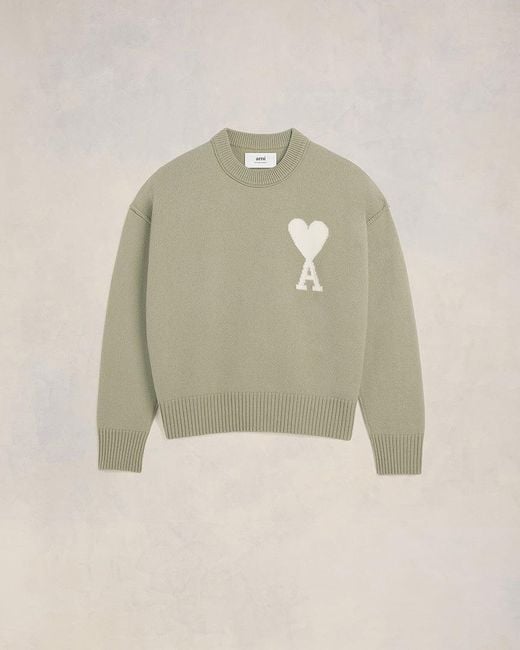AMI Natural Off Ami De Coeur Sweater