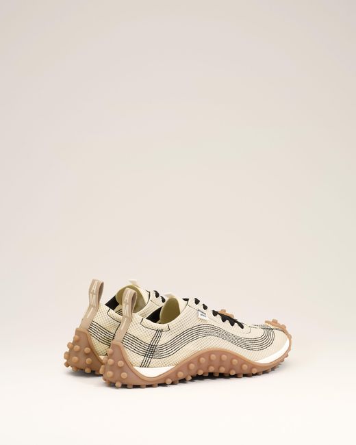 AMI Natural Mesh Mirage Sneakers