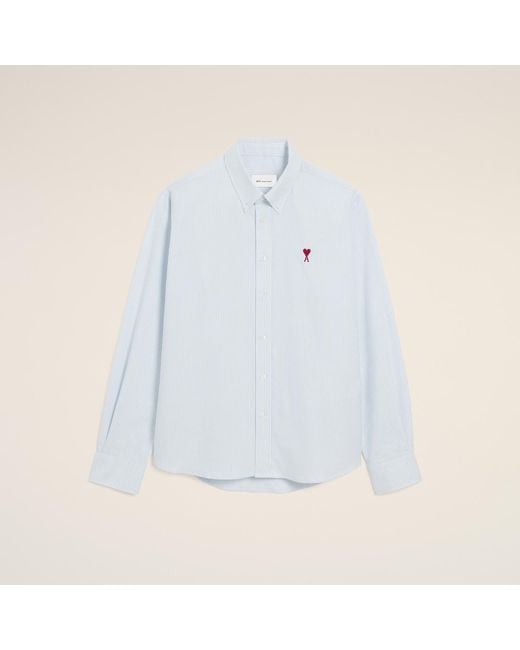AMI Blue Ami Shirts
