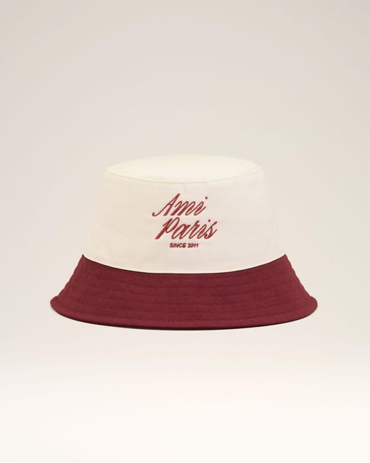 AMI Multicolor And Cotton Hat