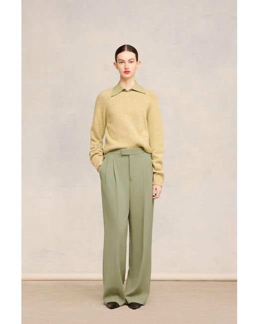 AMI Green Large Fit Trousers