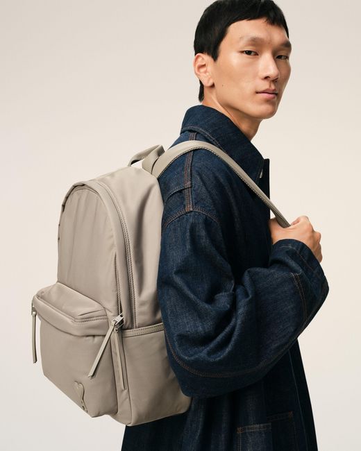 AMI Natural Nylon Marcel Backpack