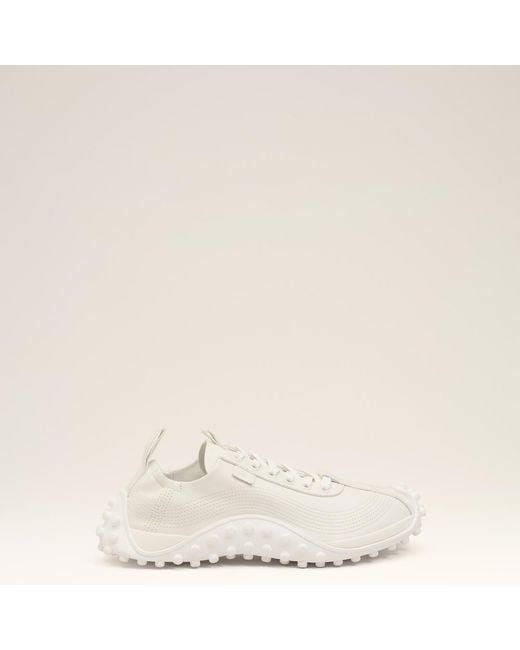 AMI Natural Cow Leather Mirage Sneakers