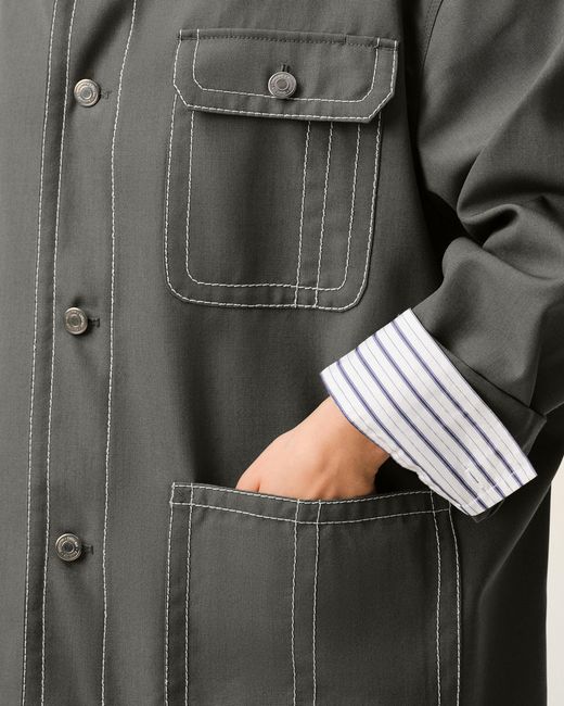 Light Jackets AMI en coloris Gray