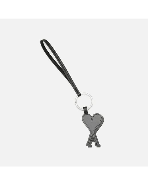 AMI Natural Leather Ami De Coeur Keyring