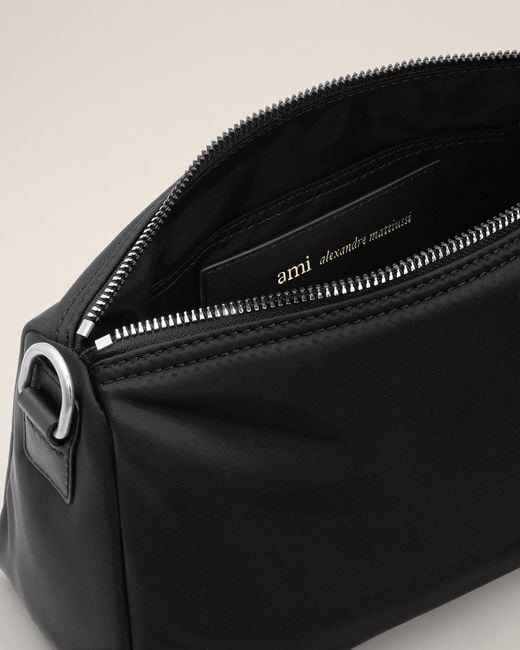 AMI Natural Nylon Marcel Bag