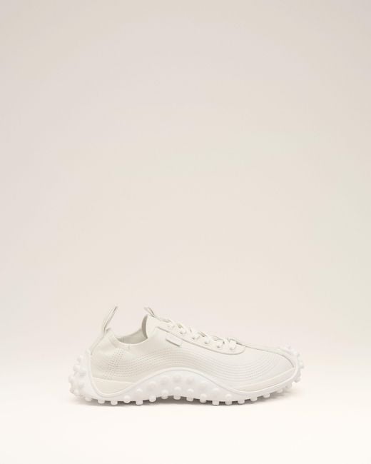 AMI Natural Cow Leather Mirage Sneakers