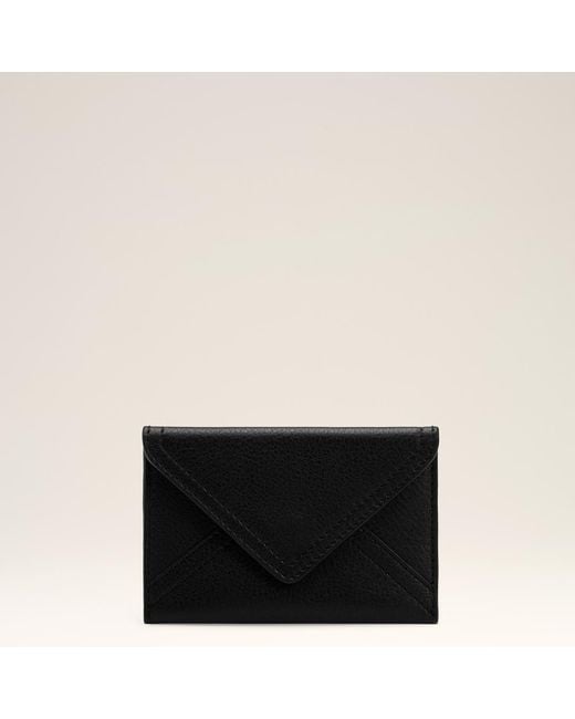 AMI Natural Etienne Taurillon Leather Envelope Card Holder