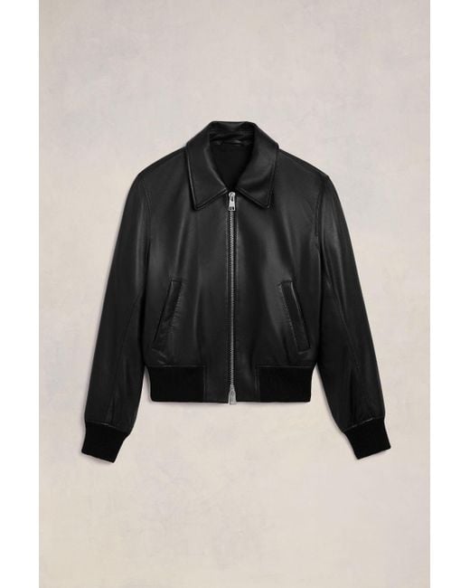 AMI Black Zipped Jacket for men