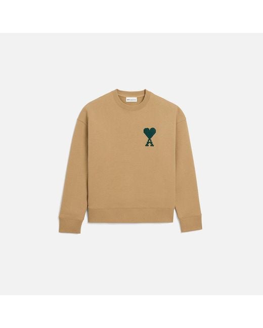 AMI Natural Cotton Ami De Coeur Sweatshirt