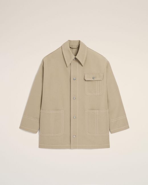 AMI Natural Cotton Worker Jacket