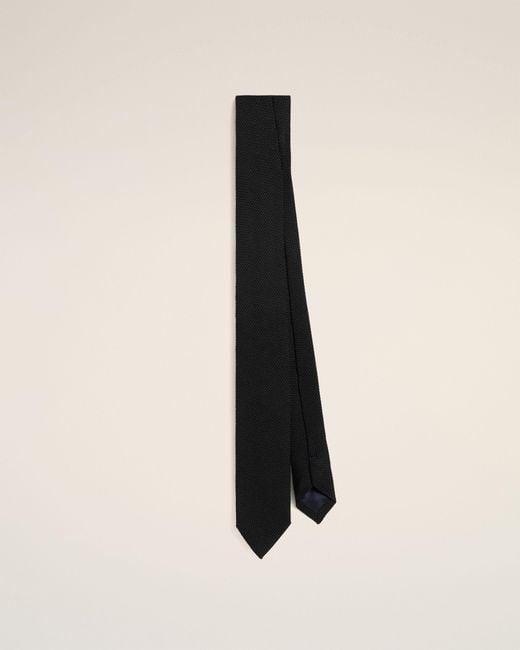 AMI Natural Silk Grenadine Tie for men