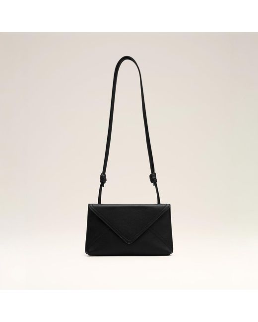 AMI Natural Etienne Taurillon Leather Envelope Phone Holder