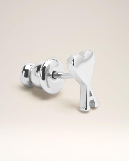 AMI Natural Brass Ami De Coeur Studs