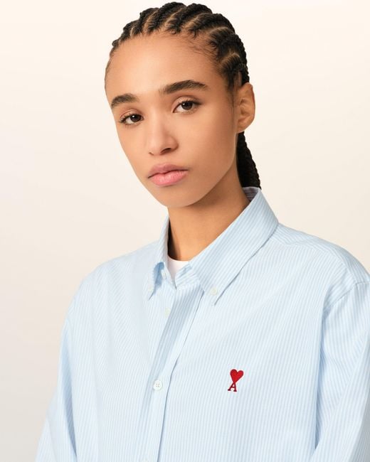 AMI Blue Ami Shirts