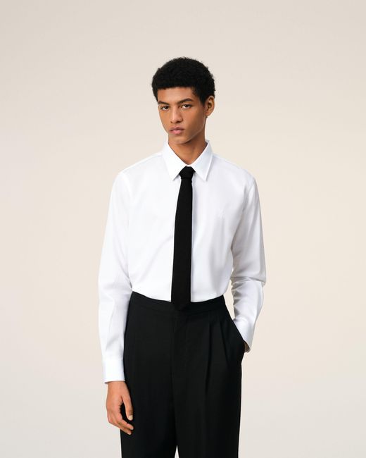 AMI Natural Silk Grenadine Tie for men