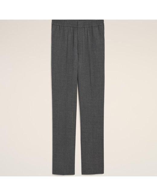 AMI Multicolor Elasticated-Waist Wool Trousers for men