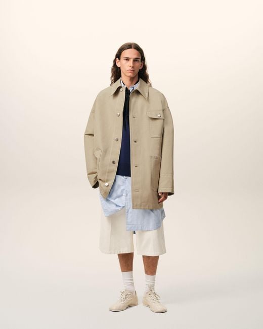 AMI Natural Cotton Worker Jacket