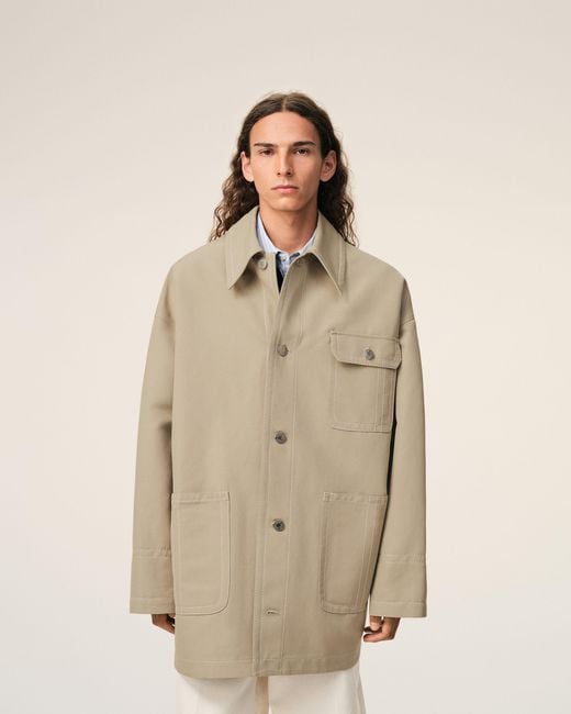AMI Natural Cotton Worker Jacket