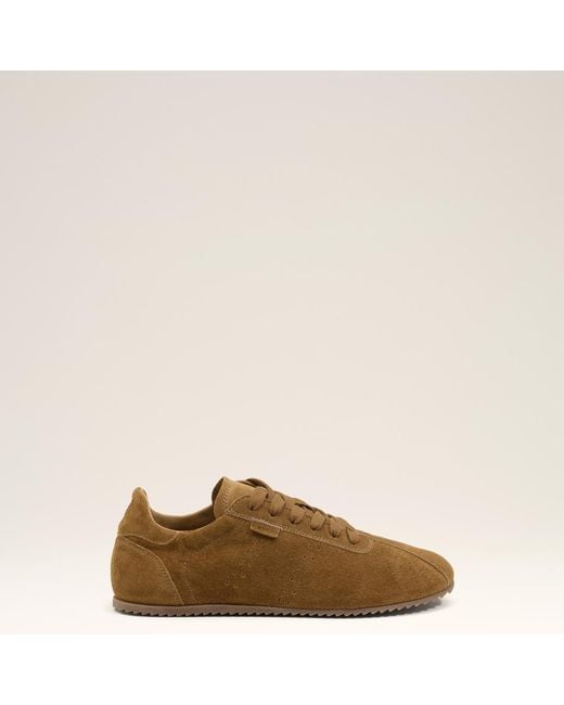 AMI Natural Cow Leather Soft Sneakers