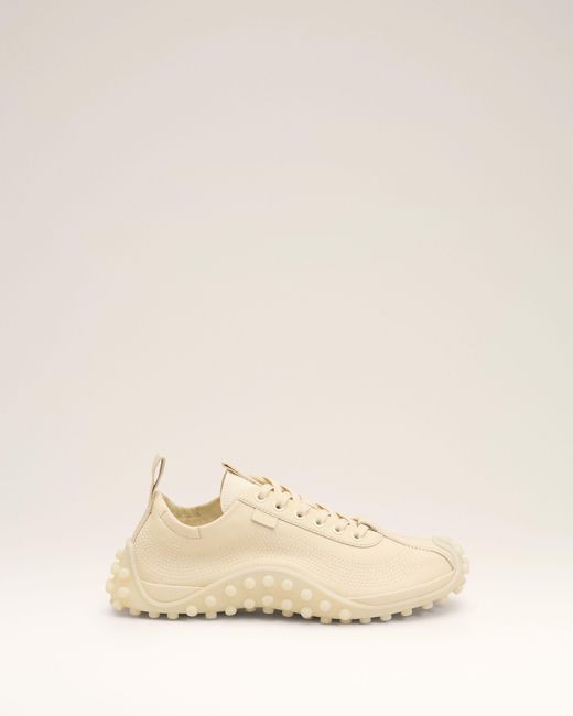 AMI Natural Cow Leather Mirage Sneakers