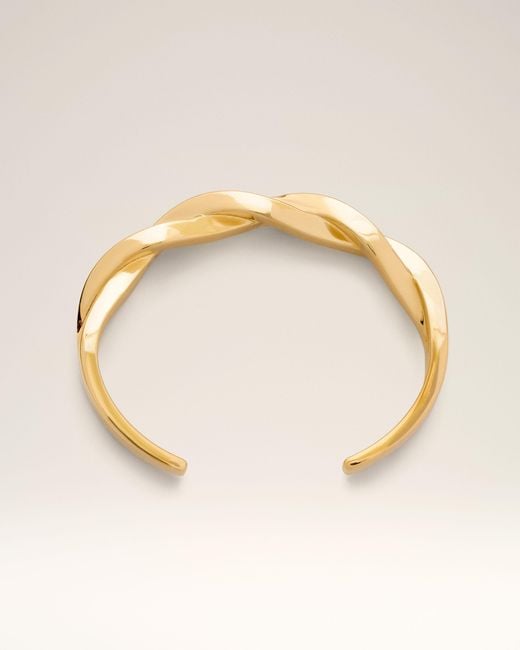AMI Natural Brass Tresse Bracelet