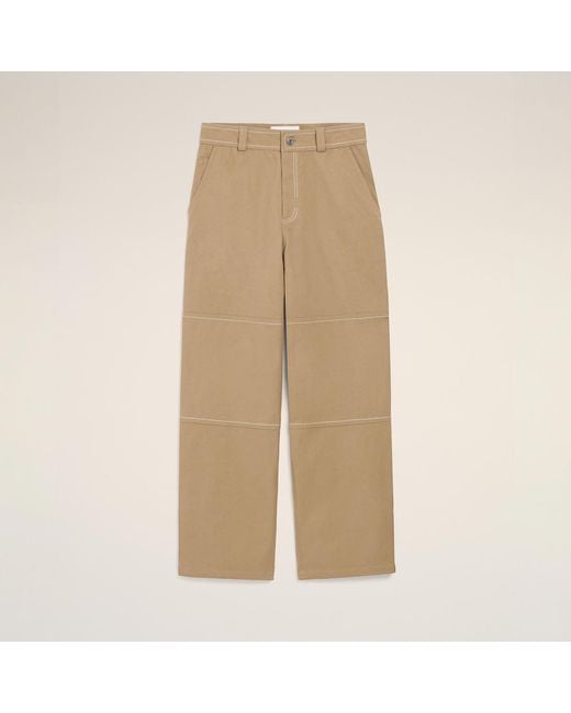 AMI Natural Cotton Worker Trousers for men