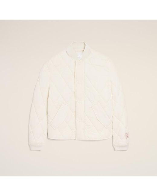 AMI Natural Nylon Padded Jacket