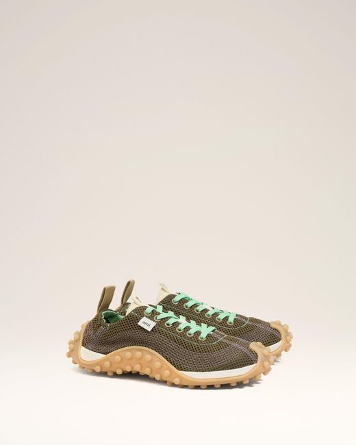 AMI Natural Mesh Mirage Sneakers