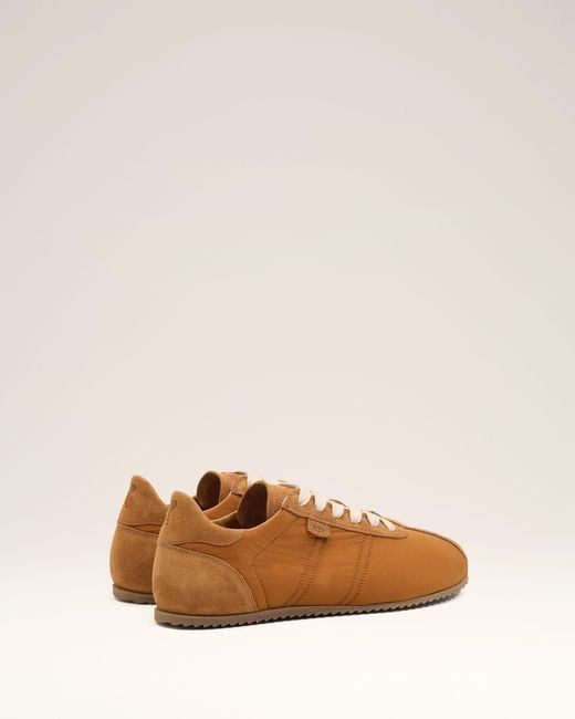AMI Natural Nylon Soft Sneakers