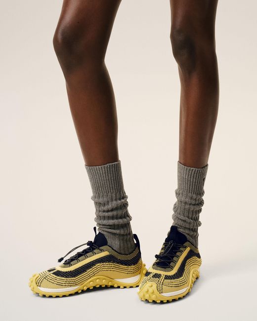 AMI Natural Knit Mirage Sneakers