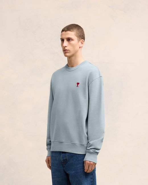 AMI Blue Ami De Coeur Sweatshirt