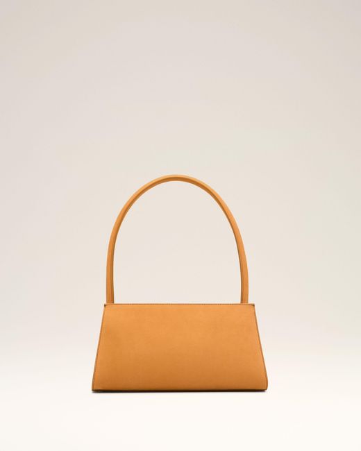 AMI Natural Cow Leather Small Mimi Bag