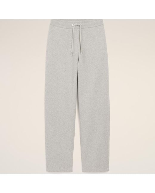 AMI Natural Cotton Track Pants With Ami De Coeur for men