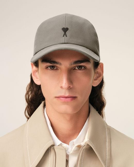 AMI Natural Cotton Ami De Coeur Embroidery Cap