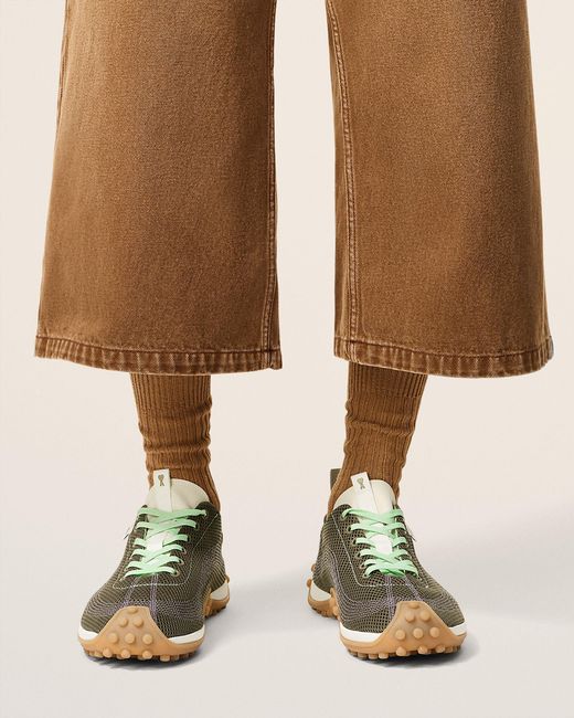 AMI Natural Mesh Mirage Sneakers