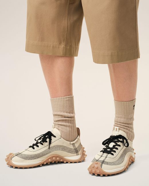 AMI Natural Mesh Mirage Sneakers